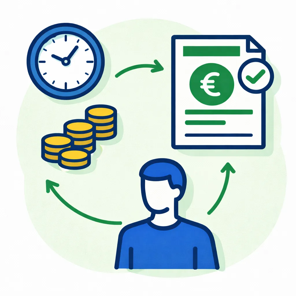 Lohnabrechnung - Stundenlohn